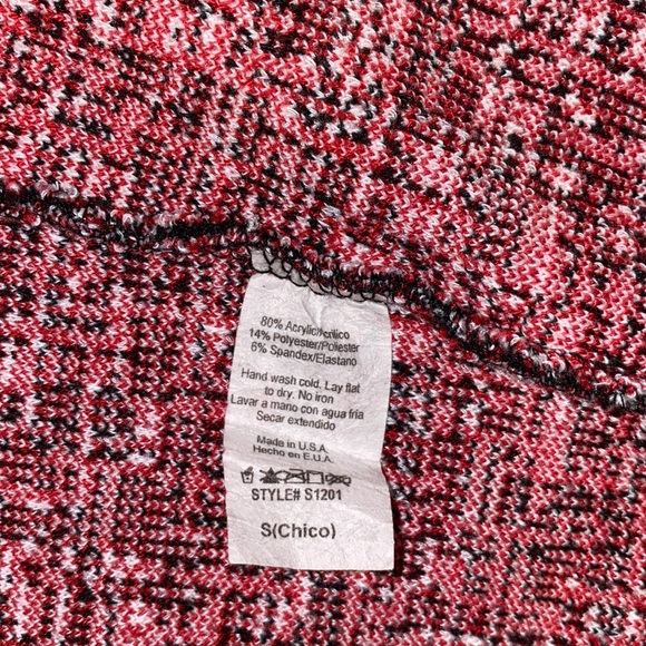 Americana Knit Small Midi Textured Skirt - Picture 3 of 4